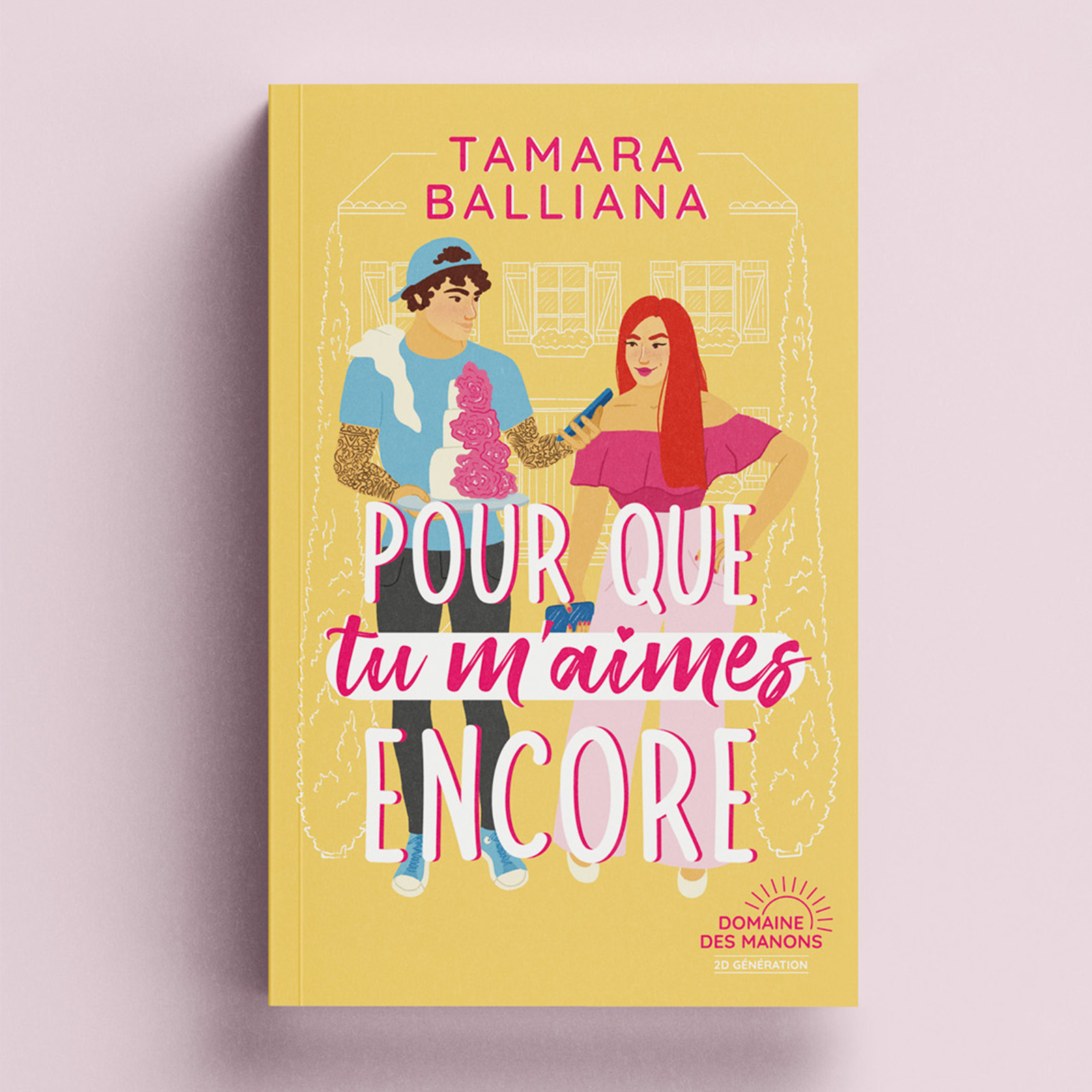 Couverture du roman Pour que tu m'aimes encore de Tamara Balliana, réalisée par Margot Pilet