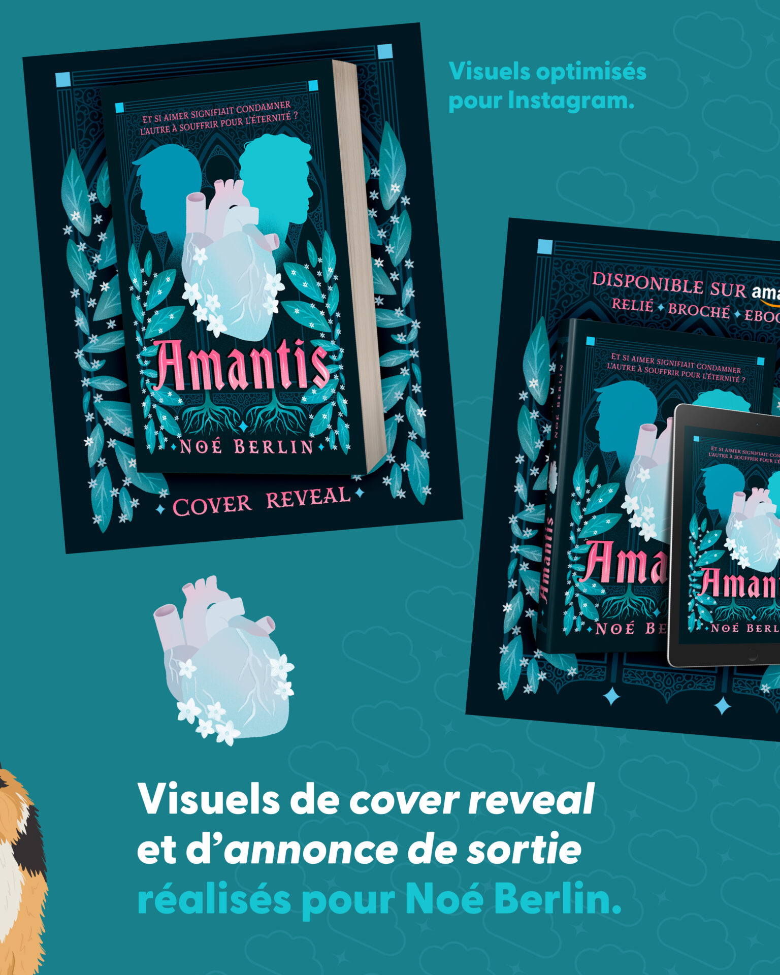 Margot Pilet graphiste et illustratrice support de communication pour le livre
