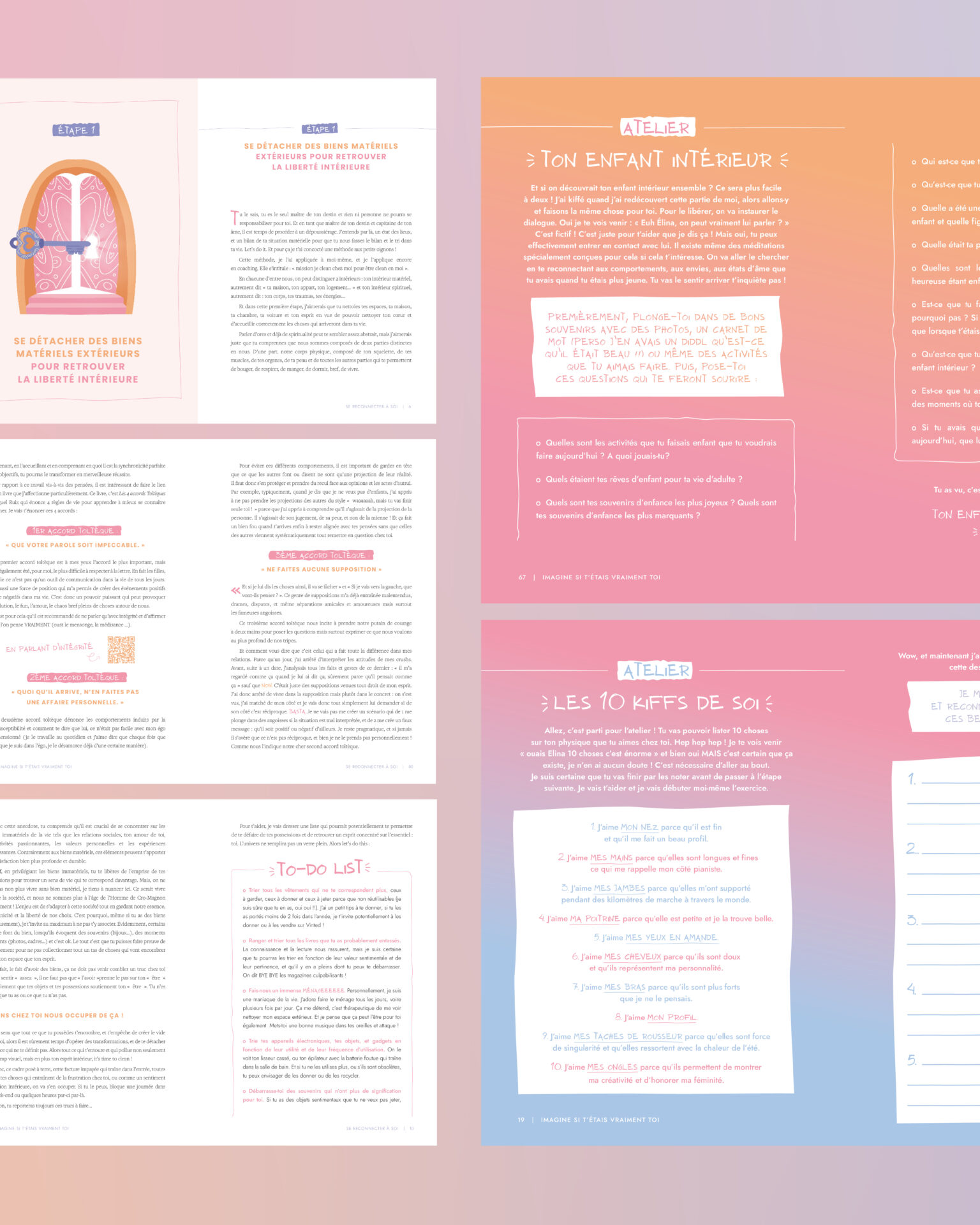 Elina Rose Imagine si tu étais vraiment toi Networker Edition graphiste et illustratrice Margot Pilet