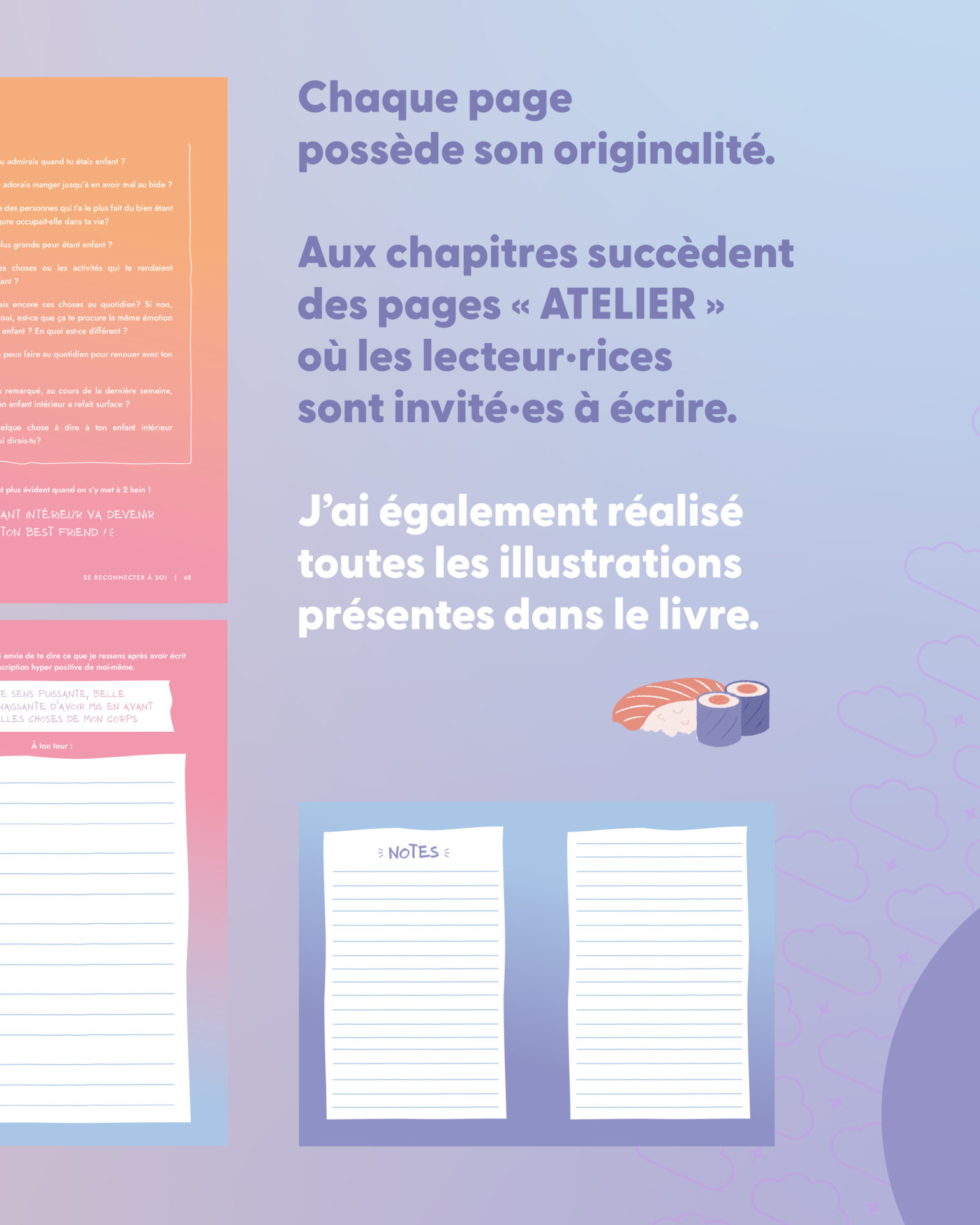 Elina Rose Imagine si tu étais vraiment toi Networker Edition graphiste et illustratrice Margot Pilet