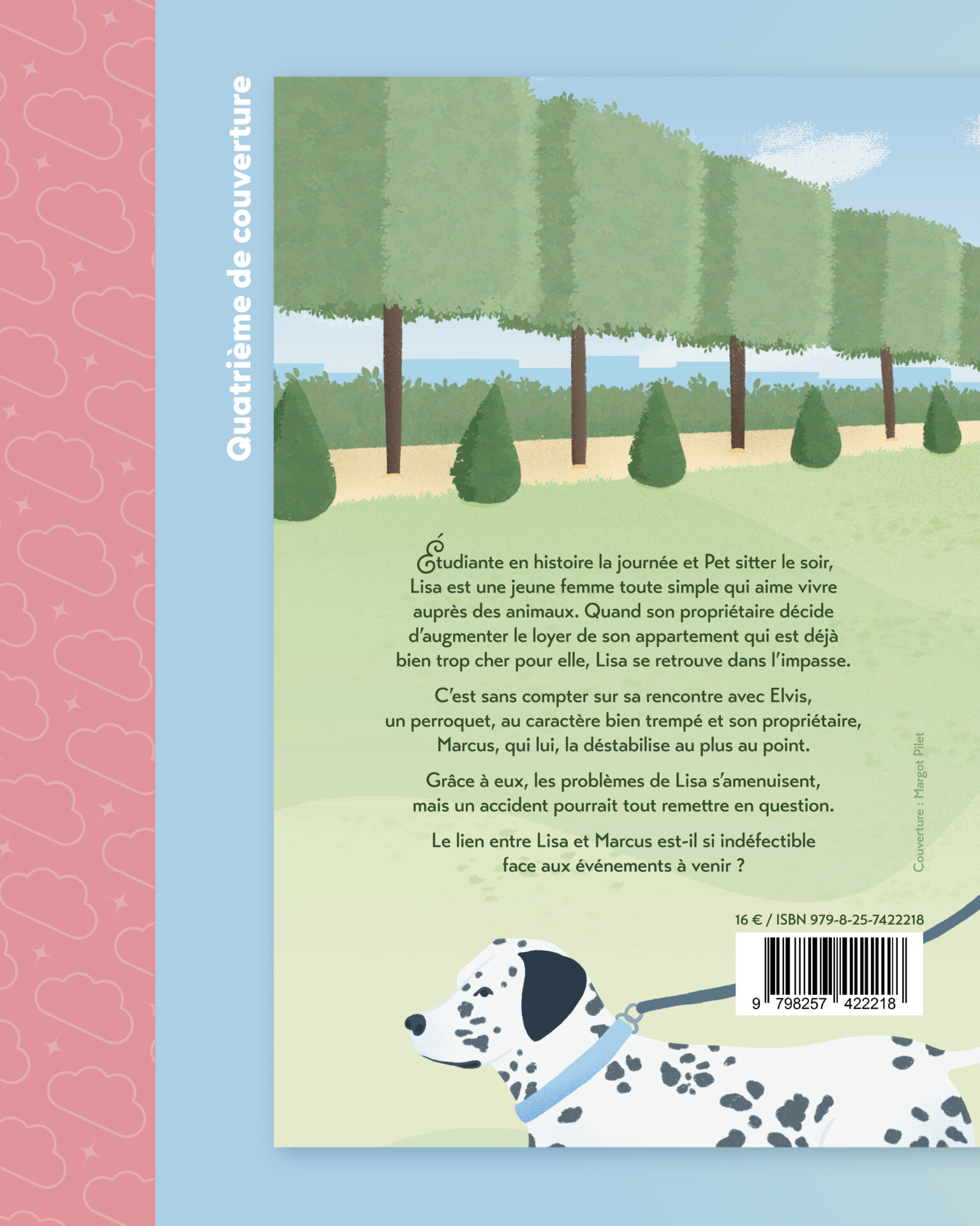 Couverture de livre Une envolée à Paris d'Aline Scott - Illustratrice Margot Pilet
